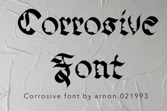Bringing Corrosive to Life in Handmade Creations