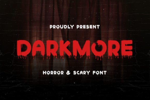 Darkmore: A Spine-Chilling Typeface for Editorial Impact