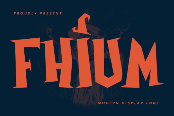 Fhium: The Modern Display Typeface for Editorial Design