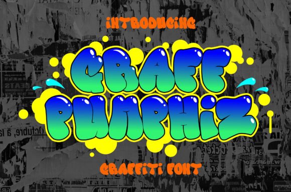 Graff Pumphiz: A Bold Display Font for Modern Editorial Design