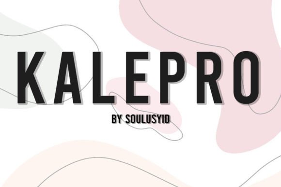 Kalepro: A Modern Display Typeface for Editorial Design