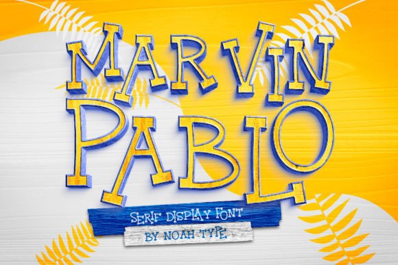 Marvin Pablo: The Fun Serif Font for Bold Small Business Branding