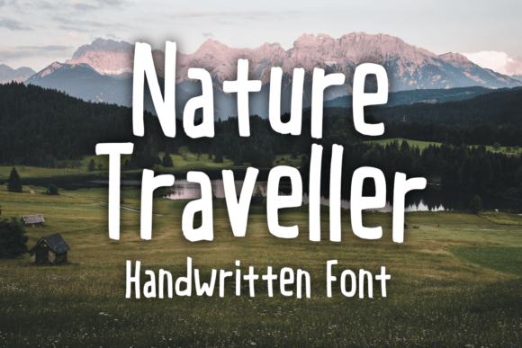 Nature Traveller: A Playful Typeface for Bold Editorial Design