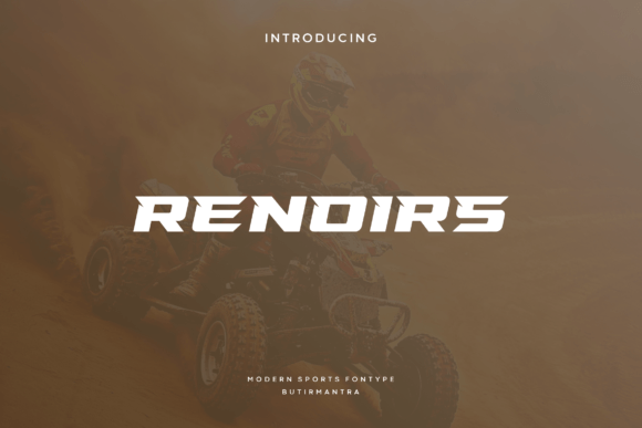 Renoirs: The Elegant Display Font for Modern Branding Projects