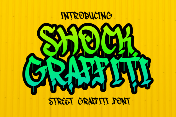 Shock Graffiti: The Urban Typeface for Scroll-Stopping Campaigns