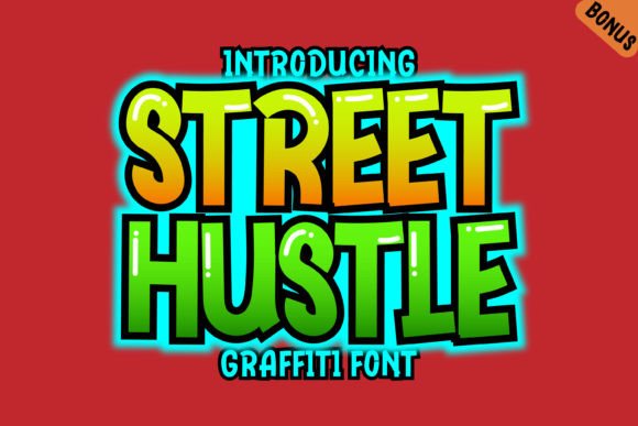 Street Hustle Font: The Ultimate Display Typeface for Bold Campaigns