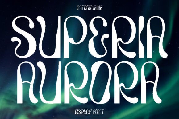 Superia Aurora: The Modern Display Typeface for Polished Web Design