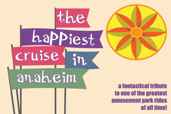 The Happiest Cruise in Anaheim Regular: A Premium Display Font for Small Business Branding