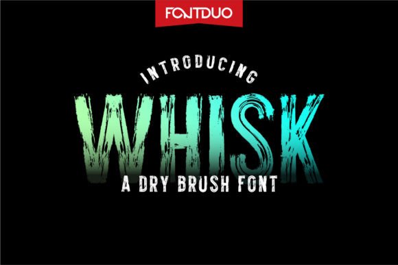 Whisk: A Handwritten Display Typeface for Bold Web Design