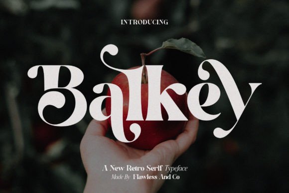 Why Balkey Is the Perfect Retro Display Font for Modern Web Design