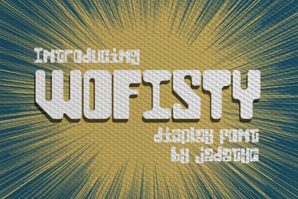 Wofisty: The Retro-Fun Display Font for Authentic Branding